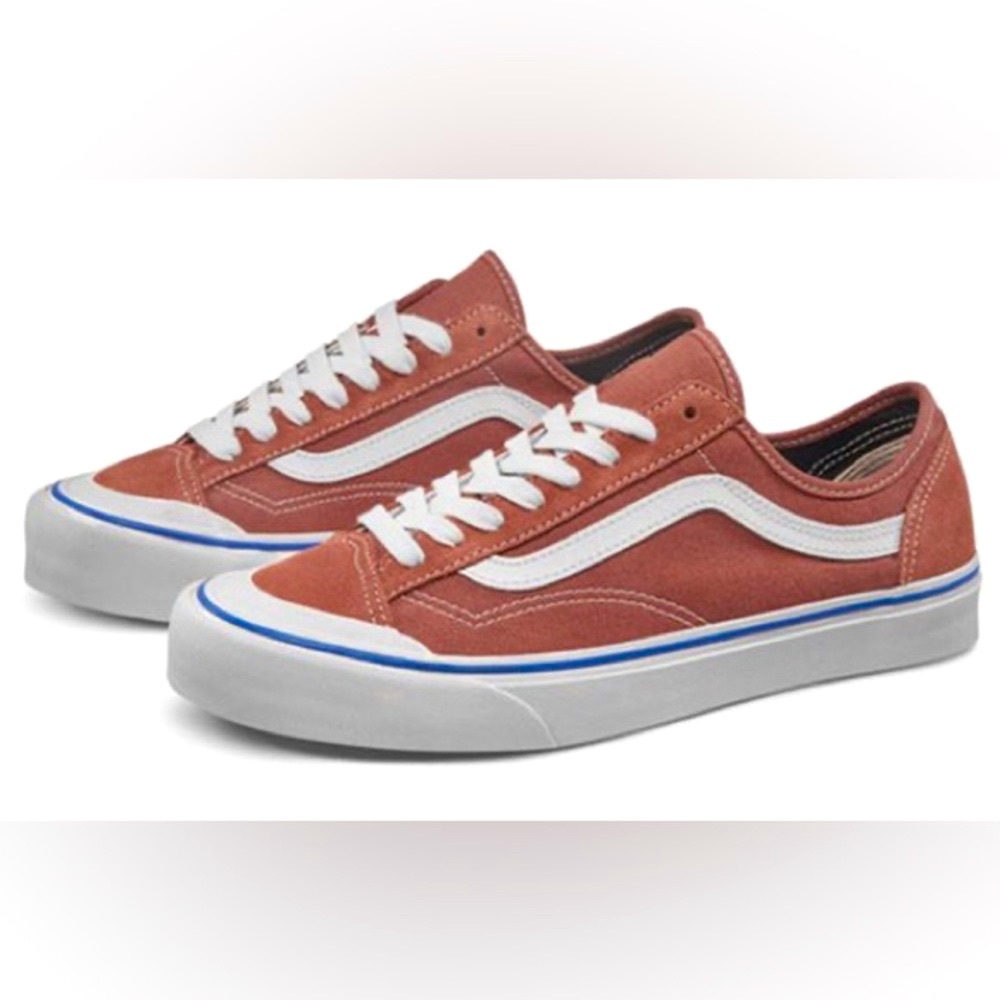 Vans Style 36 Decon Sf orange VN0A3MVLVLA Orange/White canvas/suede Sneakers